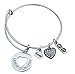 Mother Daughter Bracelet - Mother Daughter Jewelry-Mother Daughter Bangle- Perfect Gift for Mom or Daughter