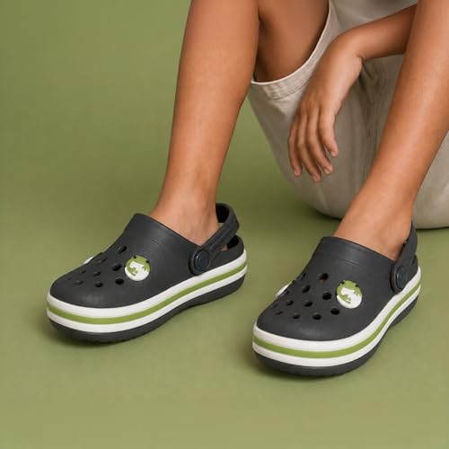 Image of NEOZ Casual Slingback Clogs for Kids with Soft Sole | Slip-On Breathable, Lightweight | Comfortable & Durable | Stylish Indoor & Outdoor Sandals Clogs for Kids