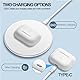 USB-C Kabellose Ladecase Kompatibel mit Air Pods 3rd 2021, Wireless Charging Case Replacement Original mit Bluetooth Pairing Synchronisierungstaste für Air Pods 3rd Neueste Type-C
