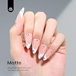 Beetles White Gel Nail Polish,15ml Summer Soak Off UV Gel Polish French Nail Art Manicure Salon DIY Design at Home Gift for Woman - Image 4