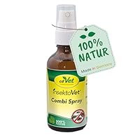 insektoVet Combi Spray - effektiver Insektenschutz für Tiere mit ätherischen Ölen - CDVet natürlich schützt