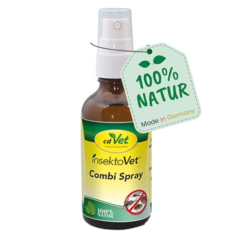 insektoVet Combi Spray - effektiver Insektenschutz für Tiere mit ätherischen Ölen - CDVet natürlich schützt