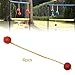 Lljsszr Ladder Balls Ladder Toss Game Lawn Replacement Outdoor Yard Golf Game Backyard Games Throwing Games Sports 4.2cm, 4pcs Red