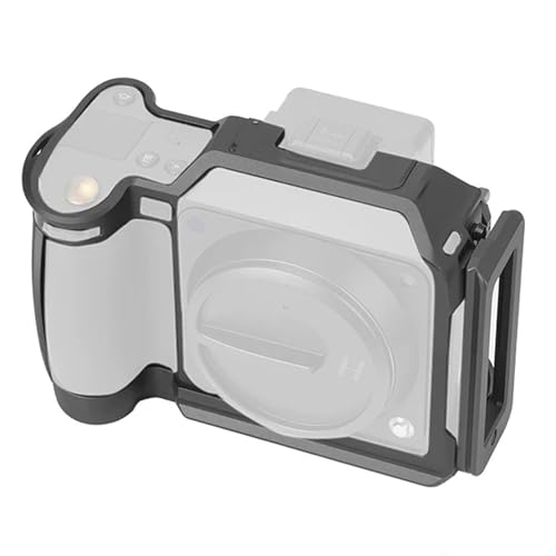 FALCAM Hasselblad X2D / X2D II��p�J�����P�[�W 6061�A���~�� �ی�P�[�W ���W�����[Arca�Ή�L�v���[�g AirTag�Ή����[�X���b�g �t���b�g�x�[�X�݌v ���_�}�E���g�Ή�