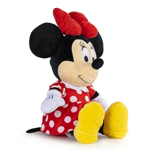 Image of Jay Franco Disney Plush Pillow Buddy - Ultra-Soft Stuffed Character Plushie & Cozy Pillow, Official Licensed Product, 15 Inches, Red - Minnie Mouse