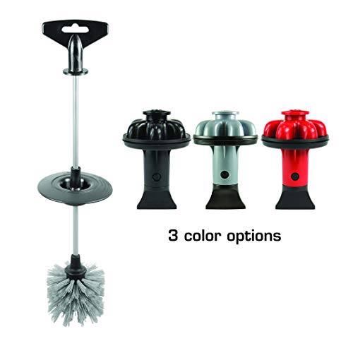 Next by Danco 10927A Brush. It Garbage Disposal Cleaning Brush & Disposal Genie II (Black) Combo, Kitchen Sink Drain Splash Guard, Dish Soap Reservoir, Strainer & Stopper, Food Scraper - Thumbnail 2