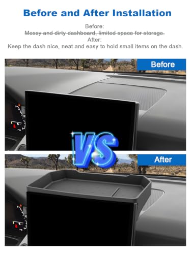Image of CDEFG for 2026 Mazda CX-5 Center Console Dashboard Storage Screen Tray | for 2026 Mazda CX5 (S /Select /Preferred /Premium /Premium Plus) Accessories Silicone Screen Organizer Behind Touchscreen Tray