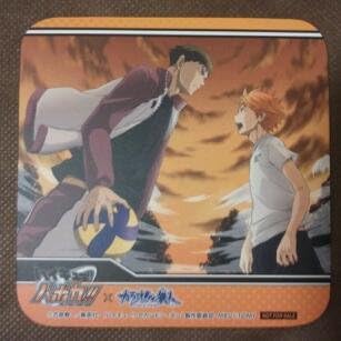 Amazon ハイキュー カラオケの鉄人 コースター 日向 牛島 アニメ 萌えグッズ 通販