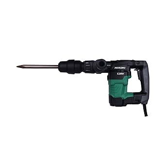 HIKOKI H41MB2S9Z Corded Demolition Hammer With 950W Powerful Motor, SDS Max Bit Shank, 3000IPM, 5.2kg, Bull Point, Side Handle, Carrying Case Included