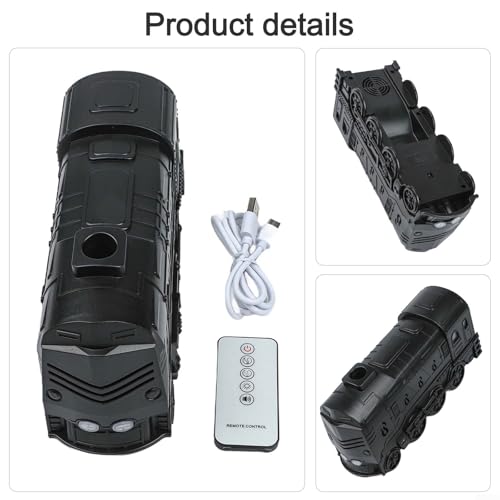 Diffuseur d'huiles essentielles train USB 300ml noir avec telecommande