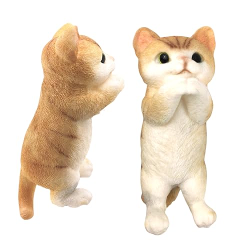 Image of Big Hand Painted Cat Squishy Toys,Large Cute Ultra Soft Kitty Squeeze Fidget Toys for Stress Relief ,Kawaii Squishies Sticky Animal Toys for Adults Kids,Decompression Sensory Balls (Congratulations)
