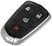 Dorman 92051 Keyless Entry Transmitter Cover Compatible with Select Cadillac Models, Black