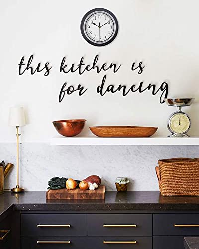 Kitchen Wall Clock, Small Silent Wall Clocks Battery Operated, Vintage Black Analog Clock, 9 Inch Decorative Wall Clock For Living Room, Bathroom, Office, Bedroom #TOP1