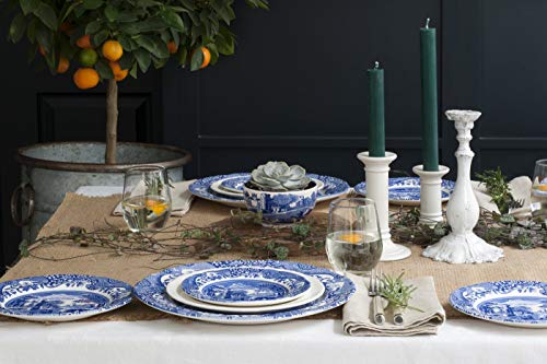 Portmeirion 1624887 Spode Blue Italian Wine Glass Set | Set Of 4 | 16 Ounces | Stemmed Glassware | Glasses For Water, Cocktails, And Other Beverages | Handwash Only thumb #1