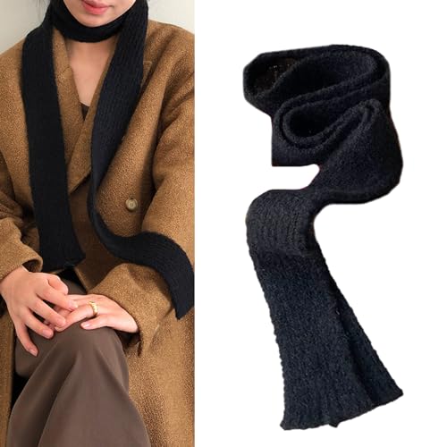 Soft Knitting Long Scarf for Adult Casual Winter Warm Punk Scarf Women Men Unisex Neck Warmer Decorative Scarves2
