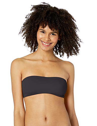 Image of Vicious Young Babes - VYB womensBandeau Swimsuit Bikini Top Bikini Top - Black - Large