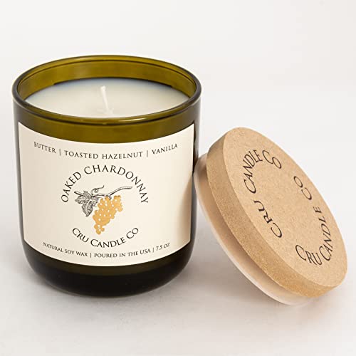 Cru Candle Co Wine-Scented Jar Candles - Perfect Gifts For Candle Lovers And Wine Lovers! (Multiple Scents) #TOP23