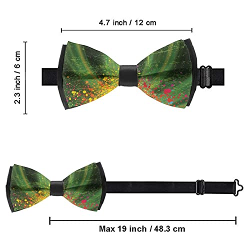 Men's Boys Adjustable Fashion Bow Ties Formal Suit Tuxedo Pre-Tied Satin Bowties4