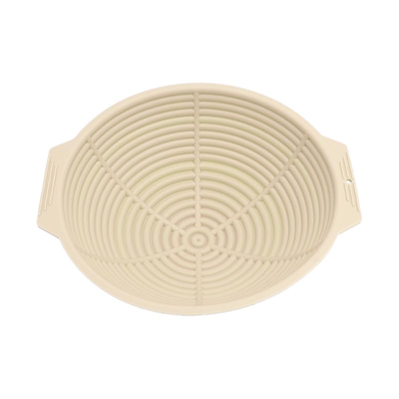 Saoqingji Cestino Silicone per Lievitazione Pane - 1 Pezzo, Grigio