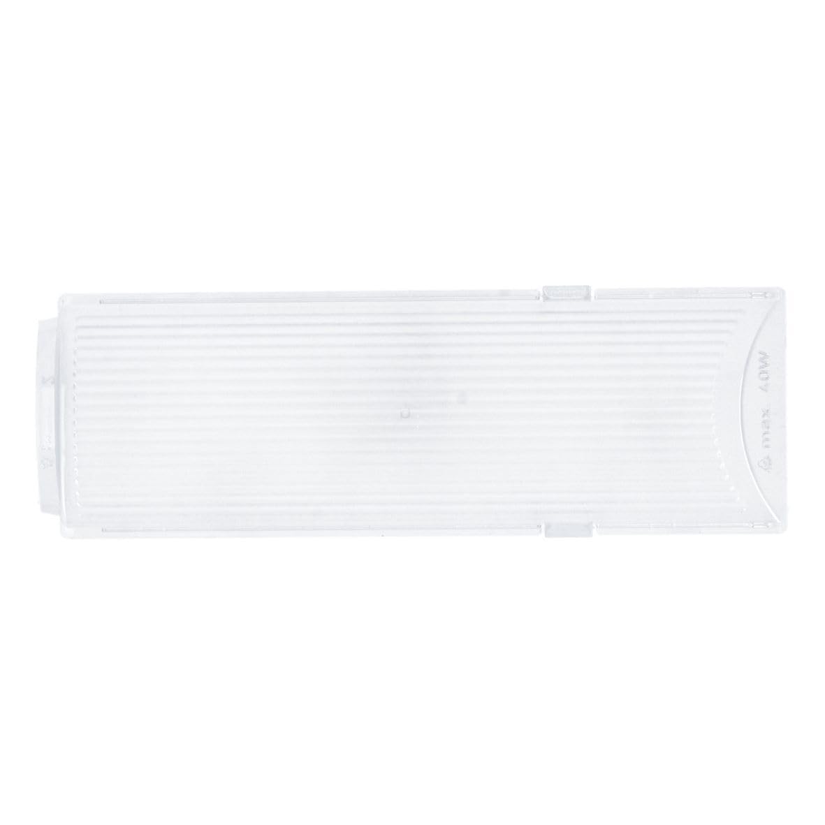 easyPART Kompatibel/Ersatz für BOSCH 00265250 Siemens 265250 Lampenabdeckung Lampenglasabdeckung Abdeckung Blende Lichthaube Glasabdeckung 174x59mm Dunstabzugshaube Abzugshaube auch Balay Constructa