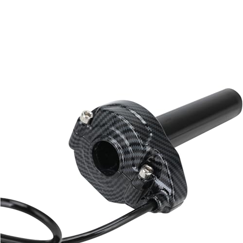 Image of Electric Dirt Bike Throttle for Surron 79Bike Falcon Tuttio Soleil01 | Carbon Fiber Pattern Twist Throttle Handle Tube for Sur Ron Light Bee X S /E Ride Pro /MacFox /79 Bike Falcon Pro Falcon GT