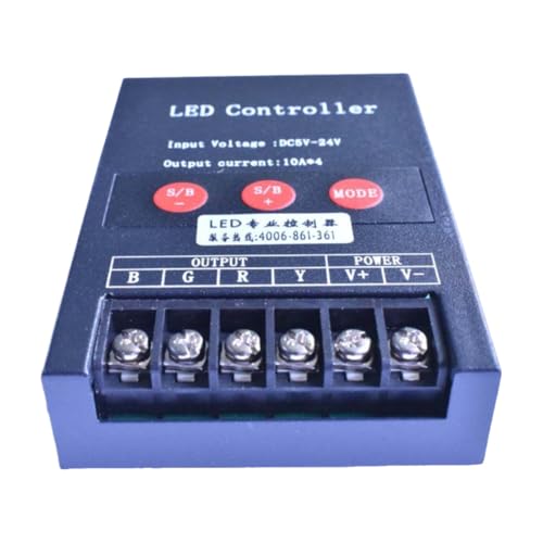 Contrôleur LED RGBY 5V-24V pour réparer et stabiliser vos lampes RGB