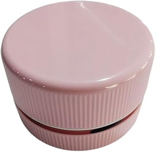 Suammiitstrieadea Limpiador portátil de cuentas inteligentes de escritorio, limpiadoras electrónicas, en espiral, suave, fácil de operar, vigilancia en el hogar, estudio, oficina, color rosa