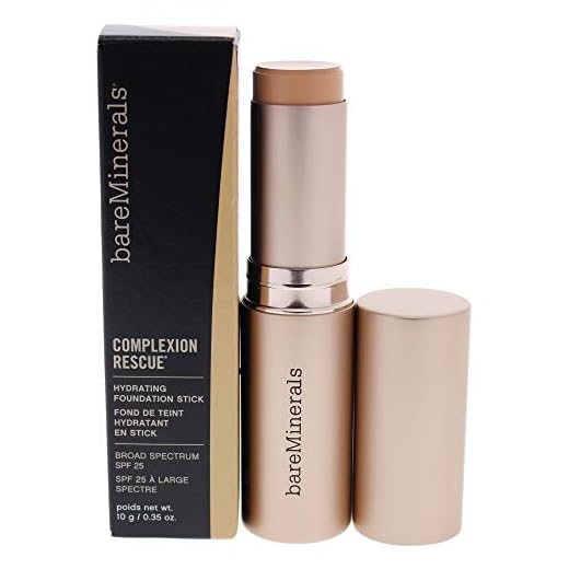 bareMinerals Escentuals Complexion Rescue Hydrating Foundation Stick Spf 25-05 Natural, clear 0.35 Ounce