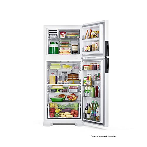 Geladeira Consul Frost Free Duplex 410 litros com Espaço Flex cor Branca Com Controle Interno de Tem