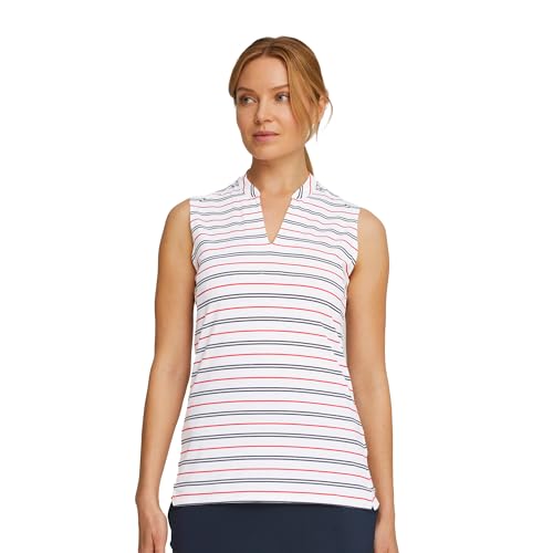Polo Puma Volition rayé pour femme idéal sur le green de golf