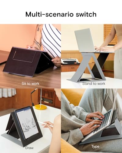 MOFT Folding Laptop Stand — Foldable, 4-Angle Portable Riser — view 2