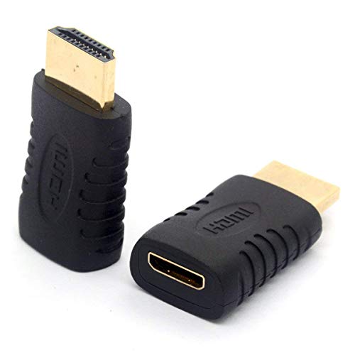 Mini HDMI Female Connector, HDMI Male to Mini HDMI Female Adapter miniatura 3