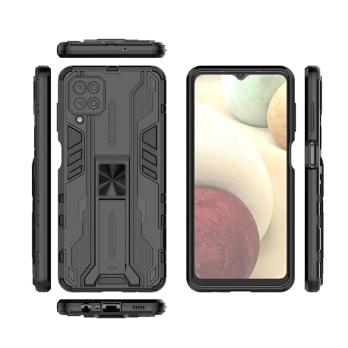Coque Samsung A12 5G béquille invisible et dos aimanté multiusage