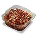 Stalk Market PLA-EC6 Jaya Clear Hinged 6" x 6" Container - 240 / CS