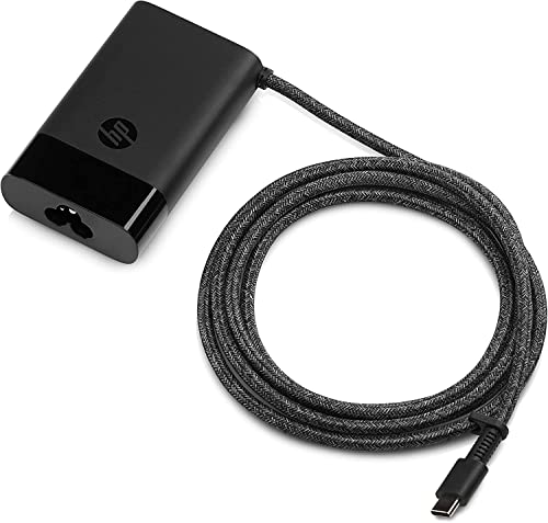 HP Alimentatore Laptop USB-C GaN da 65 W, Compatibile con PC HP dotati di porta USB-C, Nero - 2