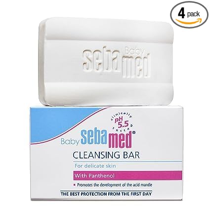 Sebamed Baby Cleansing Bar: Hypoallergenic Cleansing, Tear-Free Formula, Mild Moisturizing, and Calming Aroma Soap | Ph 5.5 (100g) (4)