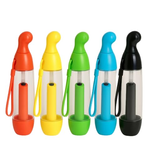 SIROCO Pack de 2 Vaporisateurs Brumisateurs Manuels Rechargeables 22 cm Portables Couleur Aléatoire Idéal Rafraîchir Visage et Corps