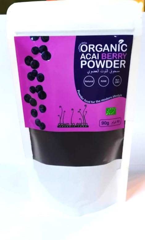 down to earth Organic Food Acai Berry Powder 90g