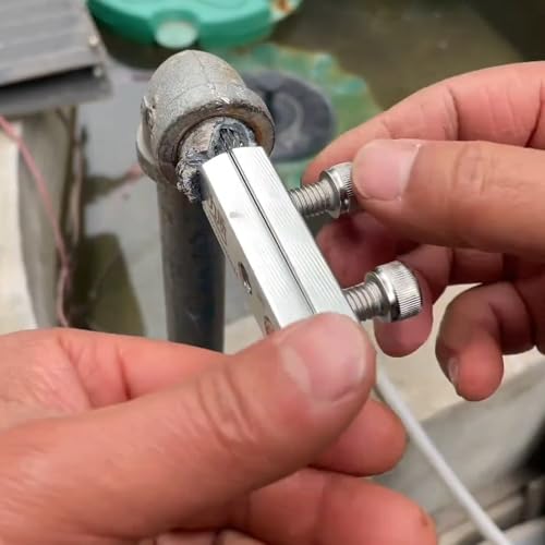 XoeLLe Schraubenausdreher, Linksausdreher, Beschädigte Schrauben Ausdreher Set, Schraubenlöser, Screw Extractor, Handschlagschrauber, Werkzeug zum Entfernen und Reparieren, 1/2 Zoll und 3/4 Zoll