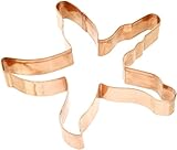 Old River Road Starfish Shape Cookie Cutter, Copper
