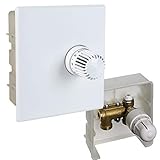 Wandabdeckung aus Kunststoff - weiß