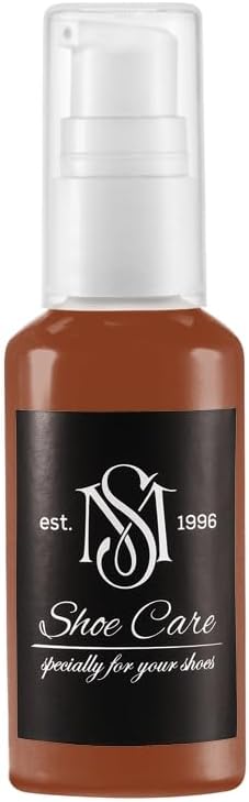 Nutritive Leather Spray - NCS S 5040-Y70R Barn Red Brown - Deep Conditioning & Shoe Color Restoration for Smooth Leather by MAVI STEP - 1.70 fl oz / 50 ml