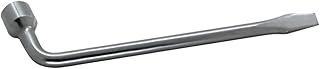 Heyiarbeit Car Spare Tire Lug Wrench for Jack - L Type Hexagon 22mm Slotted End Socket Repair Tool
