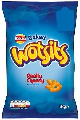 12 X WOTSITS CHEESE £1.00 63g | 12 PACK BUNDLE