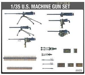 US WW-II Machine Gun Set 1:35