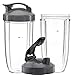 Poweka Parte di ricambio per Nutribullet, tazze da 32 once con coperchio flip top to-Go per compatibile con accessorio frullatore Nutribullet 600w/900w..