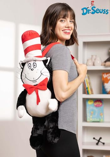 Fun Costumes Dr. Seuss Cat in the Hat Soft Backpack | Cat in the Hat Accessories Standard2