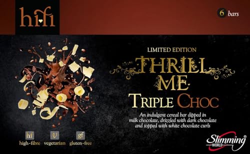 Slimming World Triple Chocolate HiFi Bars 20g each (2 Packs of 6 Bars)