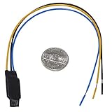 RED WOLF Aftermarket Radio Stereo Install 12 Volt to 5 Volt Step Down Adapter Switcher Harness For...