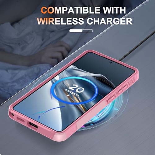 for Samsung Galaxy S26 Ultra Case with Screen Protector+Camera Lens Cover,Military Grade Heavy Duty Shockproof Phone Cover with Wrist Lanyard Strap for Samsung S26Ultra,Cute Pink by RMOCR - Used condition - Image 7